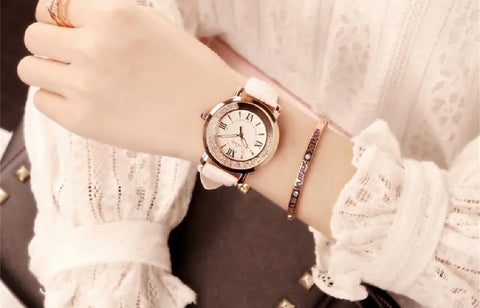 Reloj blanco para dama