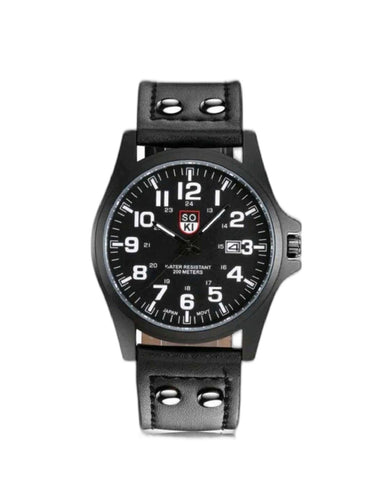 Reloj negro Soki