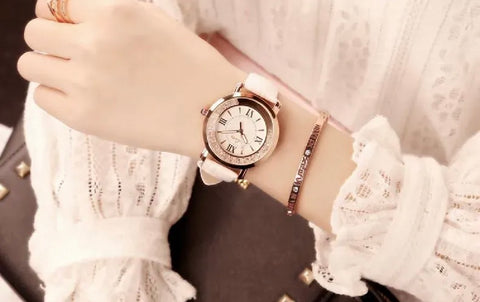 Reloj blanco para dama