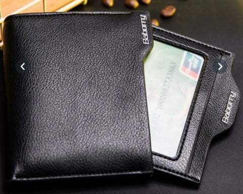Cartera unisex compartimento para billetes, monedero y tarjetas