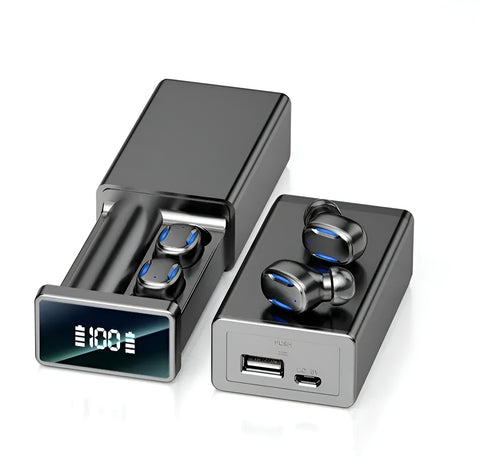 Audífonos Bluetooth A22 [con powerbank]